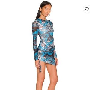 Katya Ruched Mini Dress Superdown
